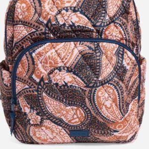 NWT Vera Bradley $165 Ultralight Water-Repellent Backpack Fern Paisley